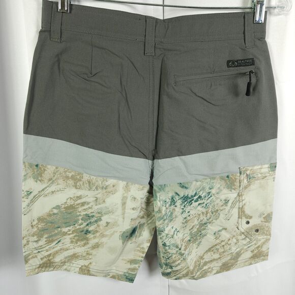 NWT Realtree Aspect Mens Small 28/30 Flat Front Mirage Pr Hybrid Fishing Shorts - Picture 3 of 7